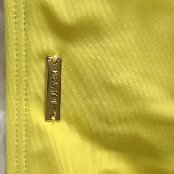 Nine West Swim Hipster. Size XXL. NWT Yellow - Picture 3 of 6